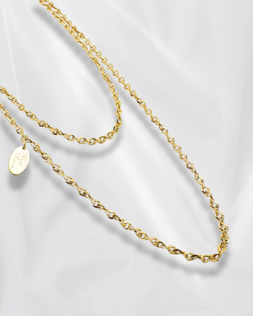 CHARM DUO LONG NECKLACE（チャームデュオロングネックレス）