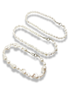 BAROQUE PEARL & CHAIN NECKLACE