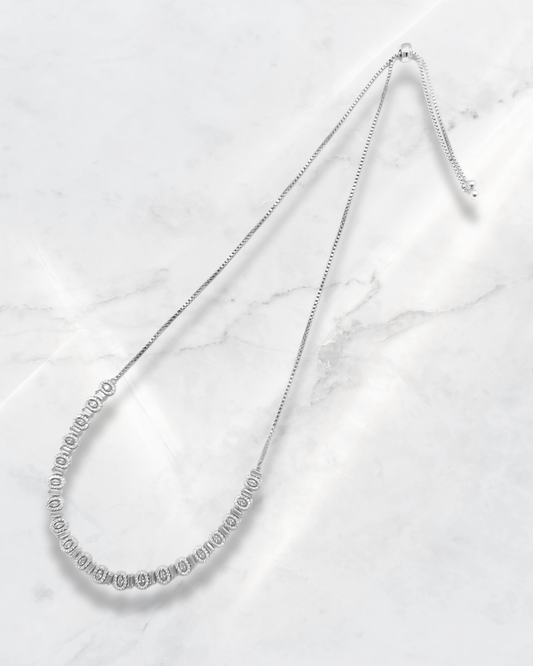 CELEST CLEAR ADJUSTER NECKLASE / U-TYPE（セレスト クリア アジャスター ネックレス Uタイプ）