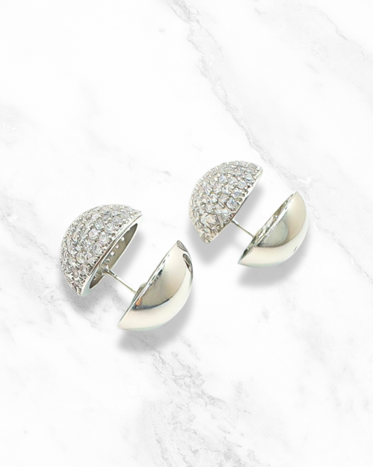 LUNA DOME PIERCED EARRINGS（ルナドームピアス）