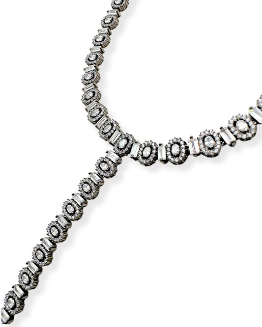 CELEST CLEAR TRIO NECKLASE（セレスト クリア トリオ ネックレス）