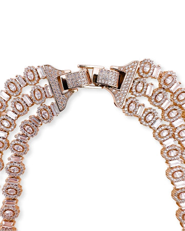 CELEST CLEAR TRIO NECKLASE（セレスト クリア トリオ ネックレス）