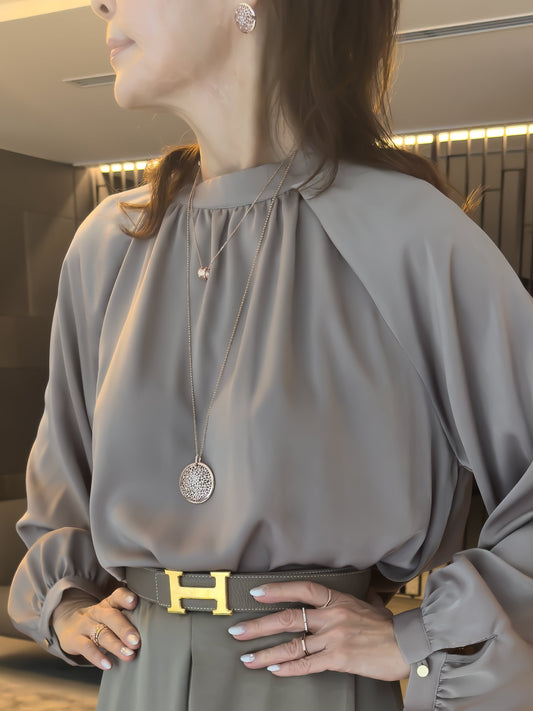 SHEER MOON NECKLACE（シアームーンネックレス ）