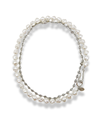 BAROQUE PEARL & CHAIN NECKLACE