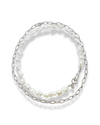 BAROQUE PEARL & CHAIN NECKLACE
