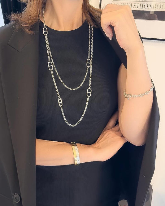ETERNAL LONG CHAIN NECKLACE（エターナルロングチェーンネックレス）