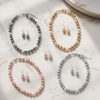 Color Pearl Earrings(カラーパール ピアス）