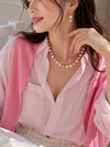 Color Pearl Earrings(カラーパール ピアス）