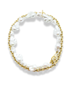 BAROQUE PEARL & CHAIN NECKLACE