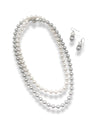 BI-COLOR LONG PEARL EARRINGS（バイカラーパールピアス）