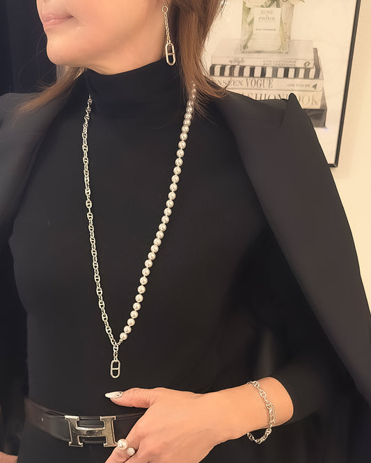 ETERNAL PEARL CHAIN NECKLACE（エターナルパールチェーンネックレス）