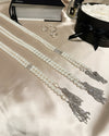 TWIN PEARL TASSEL NECKLACE（ツインパールタッセルネックレス）