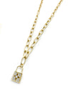 KEY CHARM DUO NECKACE（キーチャームデュオネックレス）