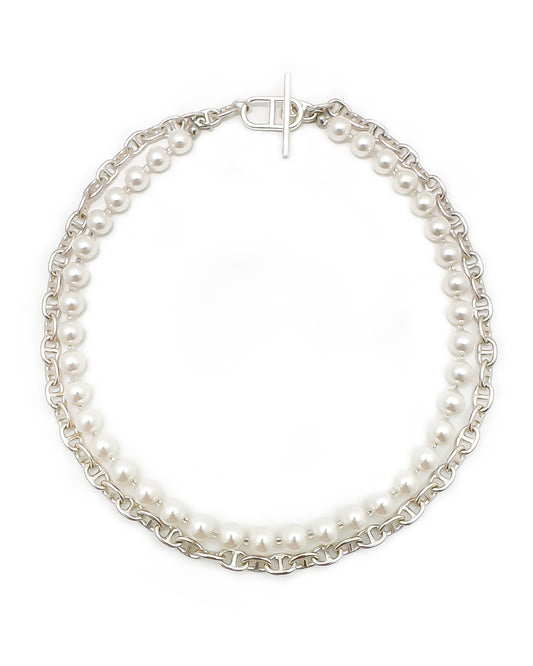 ETERNAL PEARL CHAIN NECKLACE（エターナルパールチェーンネックレス）