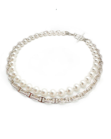 ETERNAL PEARL CHAIN NECKLACE（エターナルパールチェーンネックレス）