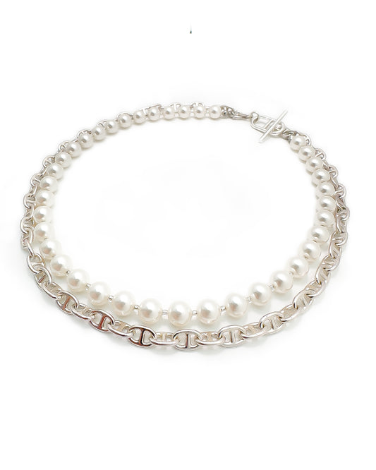 ETERNAL PEARL CHAIN NECKLACE（エターナルパールチェーンネックレス）