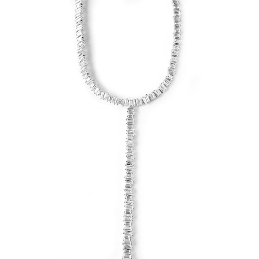 CRYSTAL / T-STYLE ADJUSTER NECLES（クリスタル/Ｔ-スタイル アジャスター ネックレス）