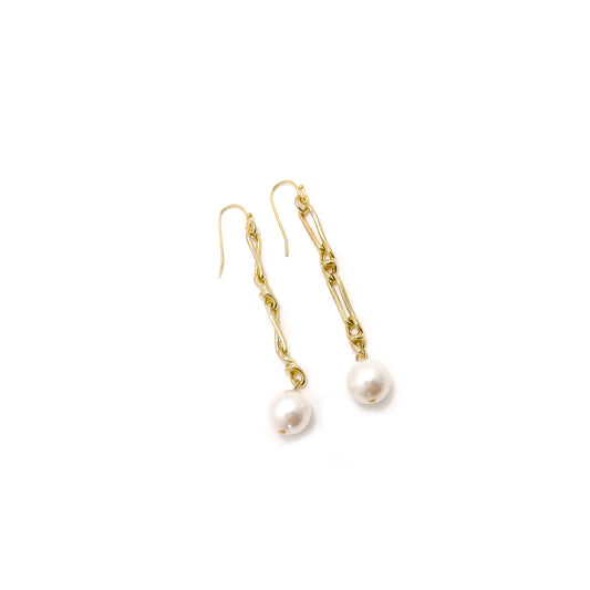 LIEN PEARL PIERCED EARRINGS（リアン ピアス）