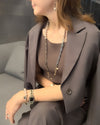 EARTH COLOR MANYWAY NECKLASE（アースカラーメニーウェイ ネックレス）