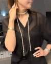 LONG PEARL TASSEL NECKLACE（ロングパールタッセルネックレス）