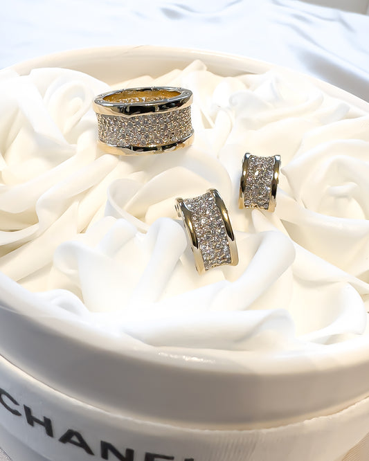 PAVE PIERCED EARRINGS（パヴェピアス）