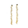 CRASH / LONG PIERCED EARRINGS（クラッシュ/ロングピアス）