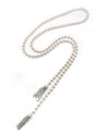 LONG PEARL TASSEL NECKLACE（ロングパールタッセルネックレス）