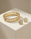 ROSE ORNAMENT BANGLE（ローズ オーナメント バングル）