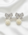 RIBBON  BABY PEARL PIERCE  （リボン ベビーパール ピアス）