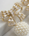 RIBBON  BABY PEARL PIERCE  （リボン ベビーパール ピアス）