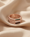 LAYERED COLOR RING SET（レイヤードカラ—リングセット）