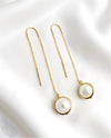 AIMMER PEARL PIERCED EARRINGS（エメ パール ピアス）