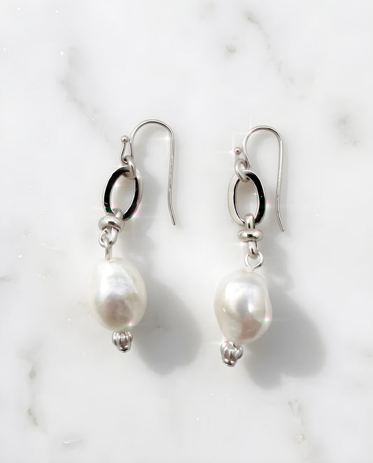 EBAROQUE PEARL  PIERCED EARRINGS（バロックパール ピアス）
