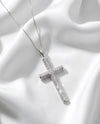 PAVÉ CROSS NECKLACE(パヴェクロスネックレス)