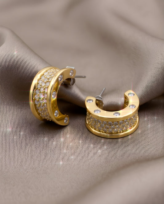 PAVE PIERCED EARRINGS（パヴェピアス）