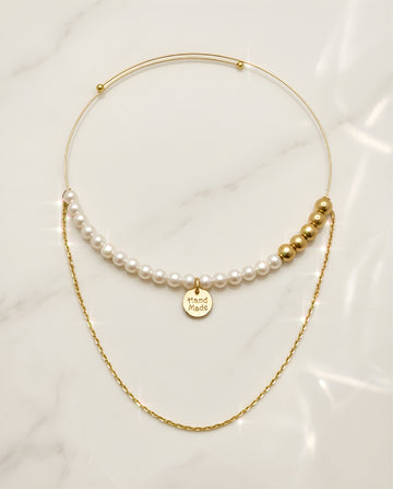 WIRE BABY PEARL NECKLACE  （ワイヤー ベビーパール ネックレス）