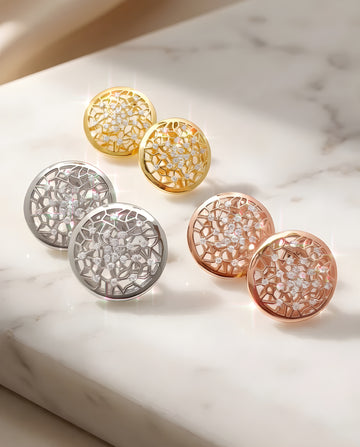 SHEER MOON EARRINGS（シアームーンピアス）