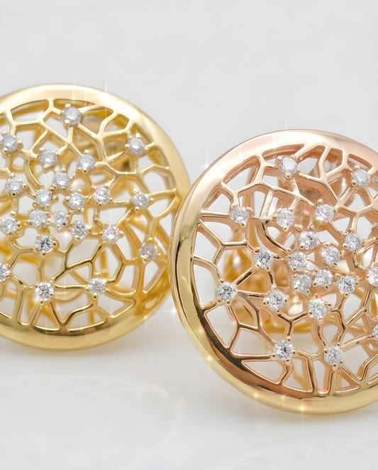 SHEER MOON EARRINGS（シアームーンピアス）