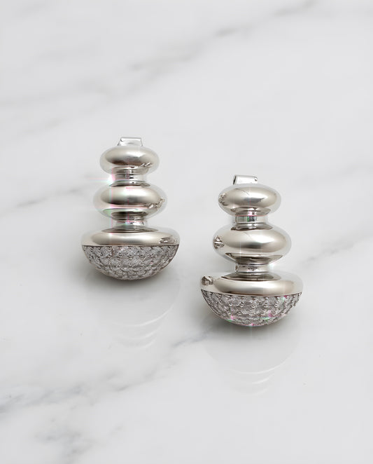 RHYTHM DOME PIERCED EARRINGS（リズムドームピアス）