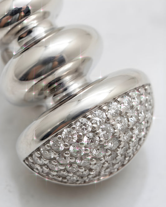 RHYTHM DOME PIERCED EARRINGS（リズムドームピアス）