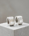 SHELL ROUND PIERCED EARRINGS（シェル ラウンドピアス）