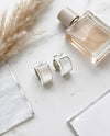 SHELL ROUND PIERCED EARRINGS（シェル ラウンドピアス）