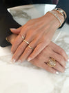 LAYERED COLOR RING SET（レイヤードカラ—リングセット）