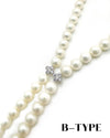 TWIN PEARL TASSEL NECKLACE（ツインパールタッセルネックレス）